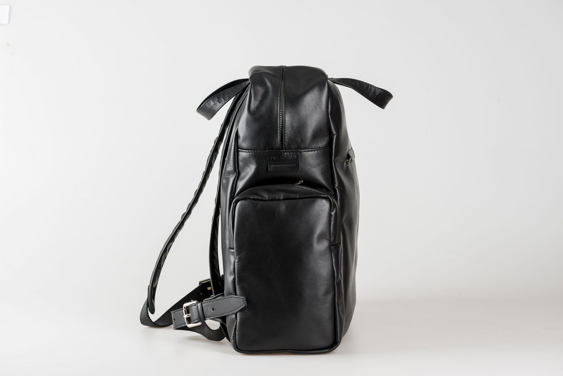 Chucky Black Leather Backpack Ina Koelln